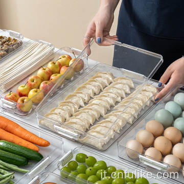 Scatola di stoccaggio La cucina può essere sovrapposta con il coperchio